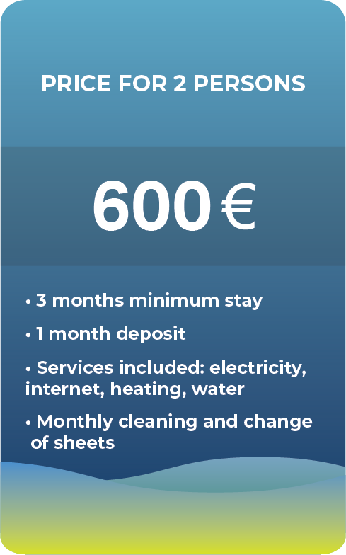 double room for two people